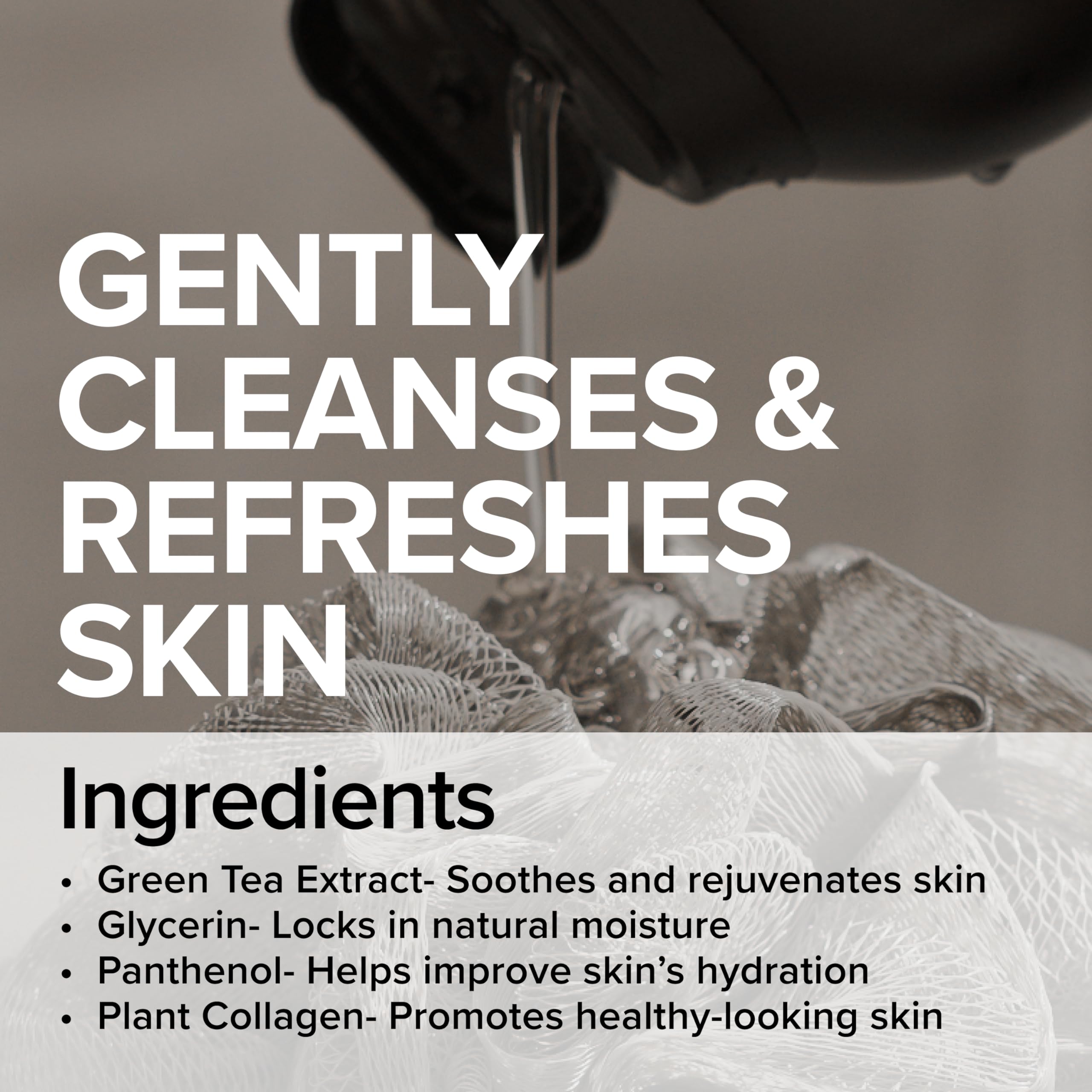 Mad Rabbit Refresh Body Wash label front showing inclusive skincare for tattoos and non tattoo skin.
