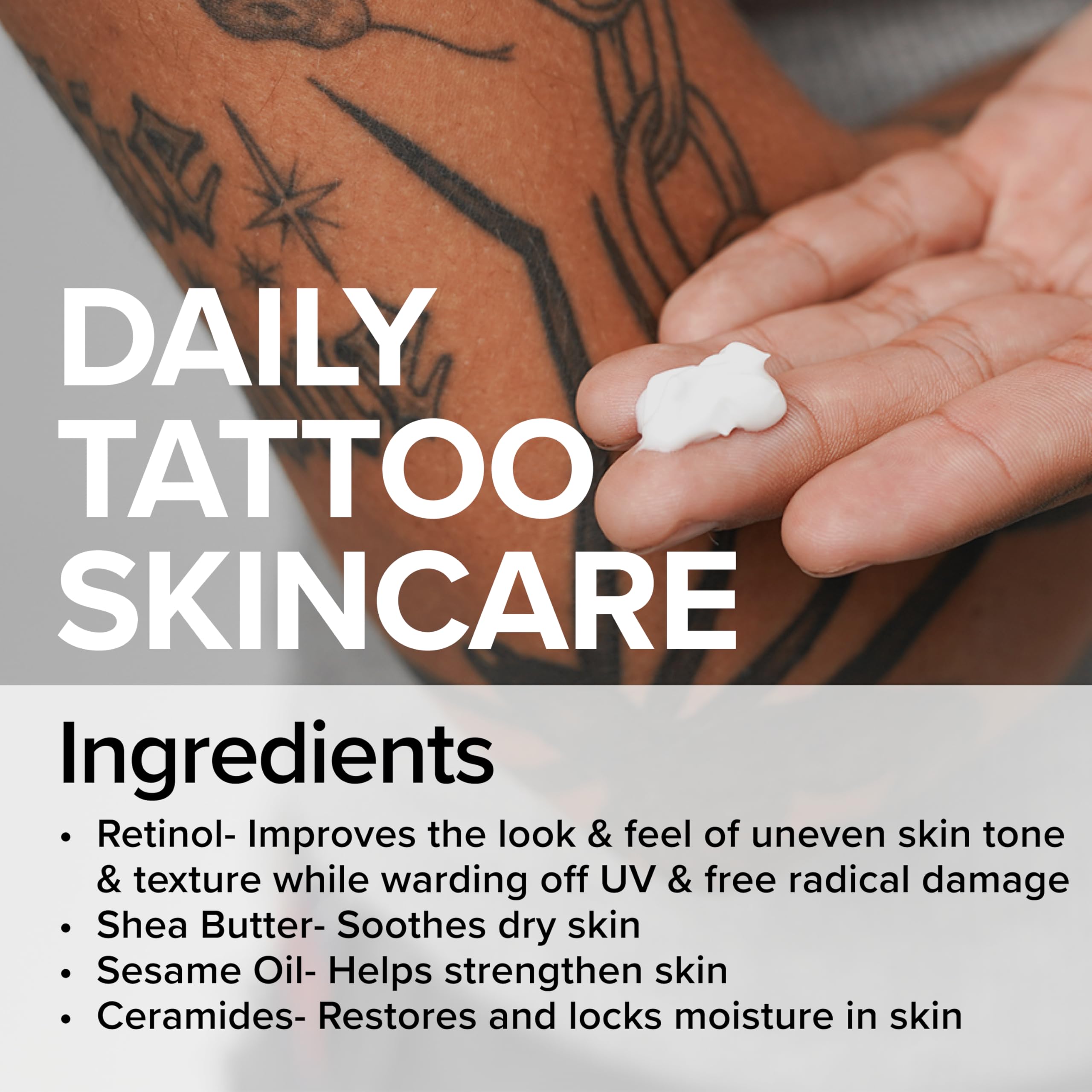 Mad Rabbit Replenish silicone-free formula emphasizes clean, breathable tattoo care.