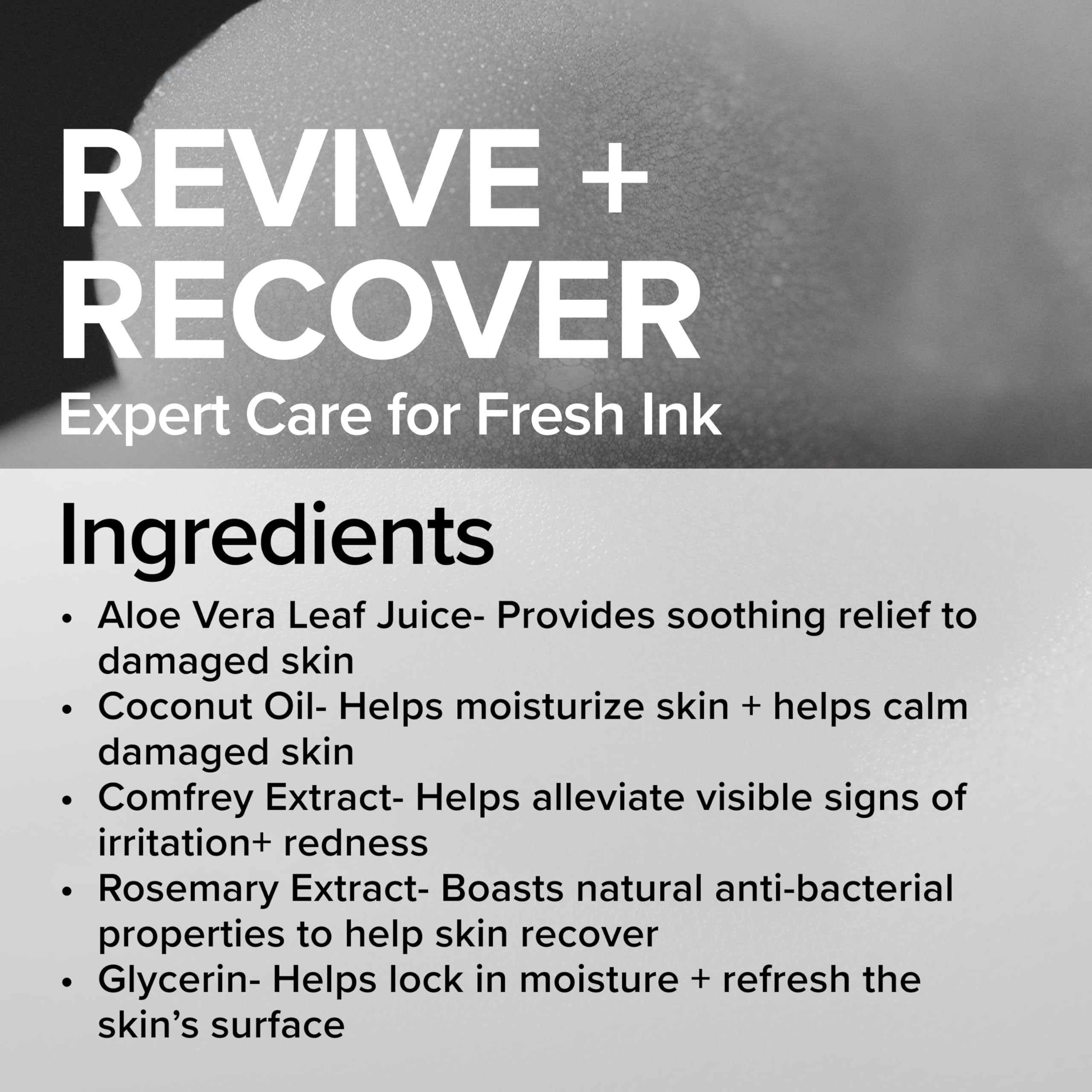 Mad Rabbit Tattoo Aftercare Soap fragrance-free label implies soothing, irritation-free recovery.