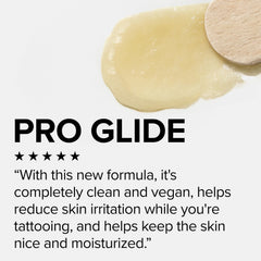 Mad Rabbit Tattoo Artist Glide ingredients image highlights sunflower, shea and cocoa butters for moisture.