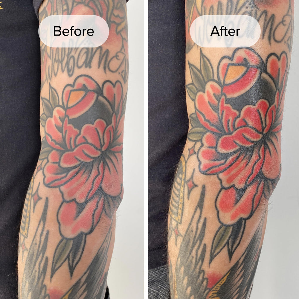 Small tube of Mad Rabbit Tattoo Balm for on-the-go tattoo care