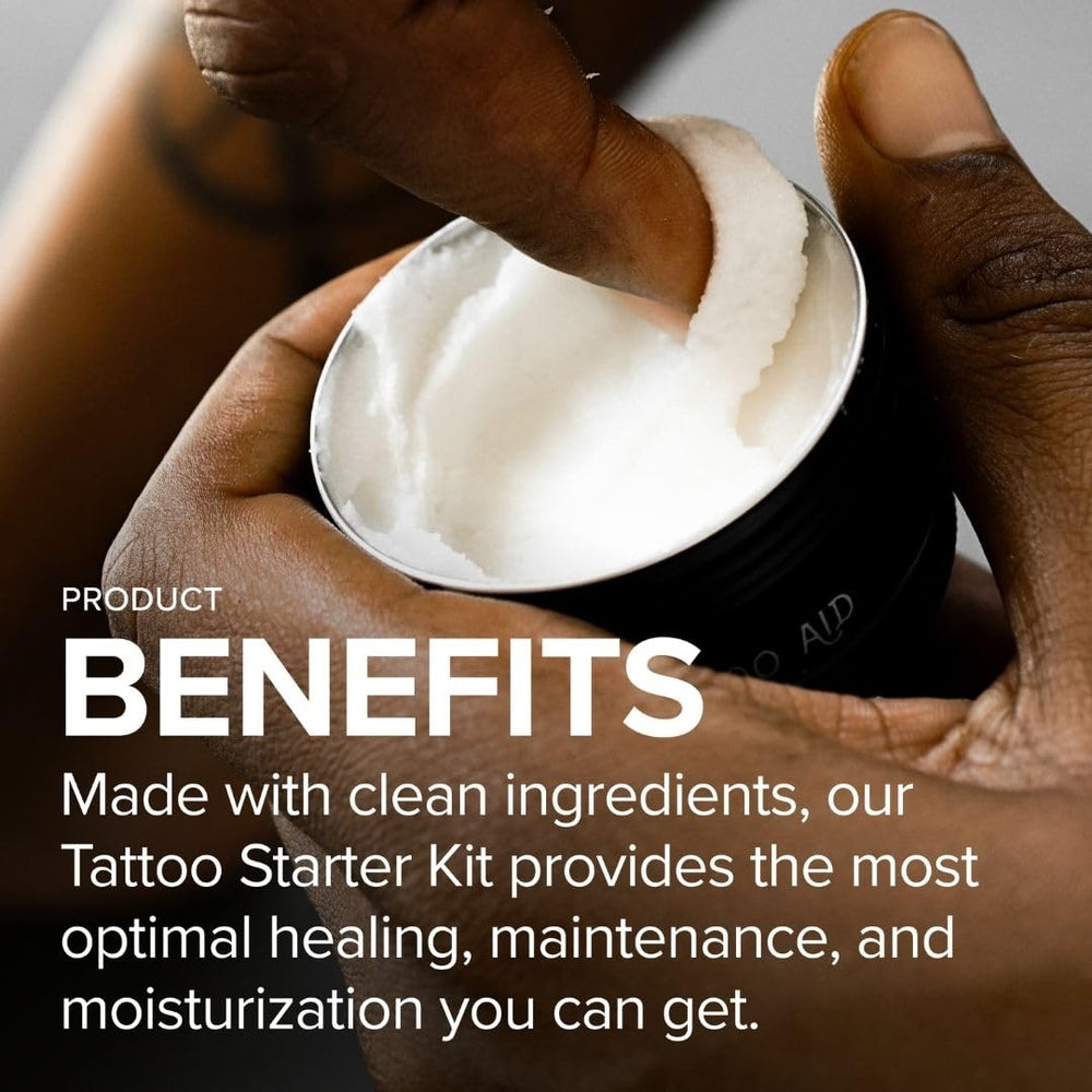 Mad Rabbit Tattoo Care Bundle front view showing complete kit