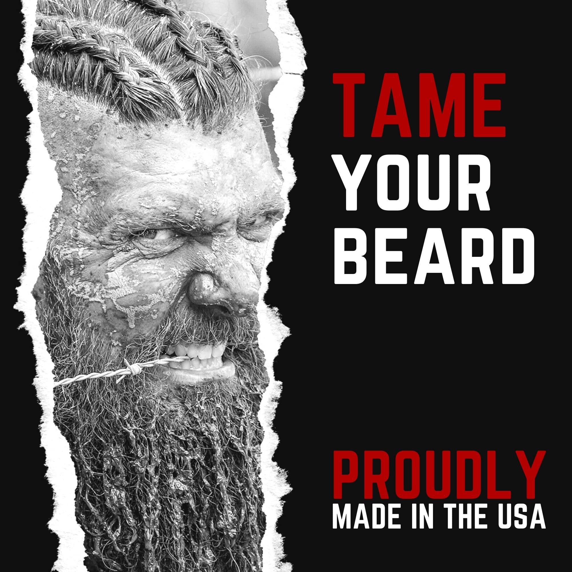 MAD VIKING BEARD CO argan and jojoba blend in sleek bottle.