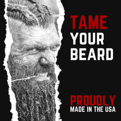 MAD VIKING BEARD CO argan and jojoba blend in sleek bottle.