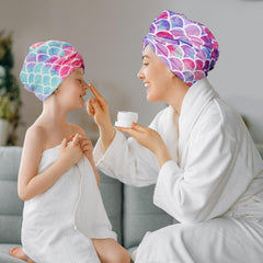 MADHOLLY mermaid-pattern three-pack layout highlights varied styles for kids' quick drying.