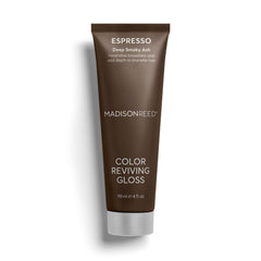 Madison Reed Color Reviving Gloss Espresso bottle highlights revived color and cool brunette tone.