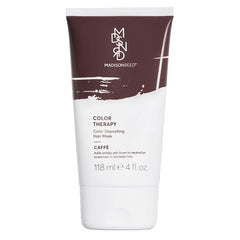Madison Reed Color Therapy Caffé bottle pours to show color deposit for tone refresh.