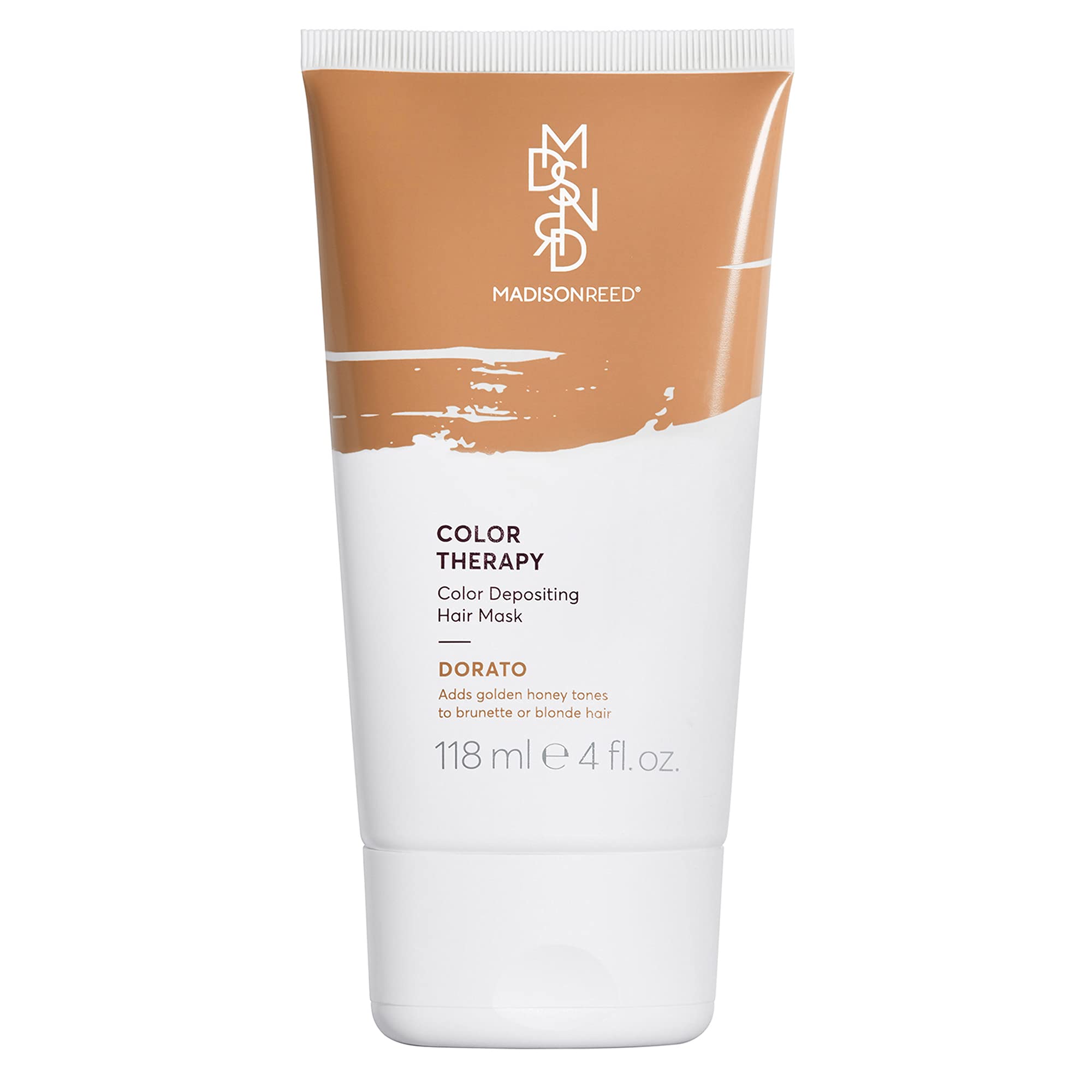 Madison Reed Color Therapy Dorato bottle-pour demonstrates quick color refresh and hydration.