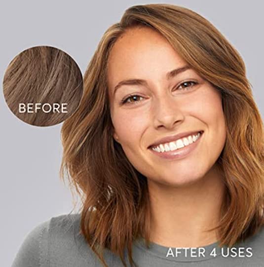Madison Reed Color Therapy Dorato swatch reveals golden honey tones for refreshed color.