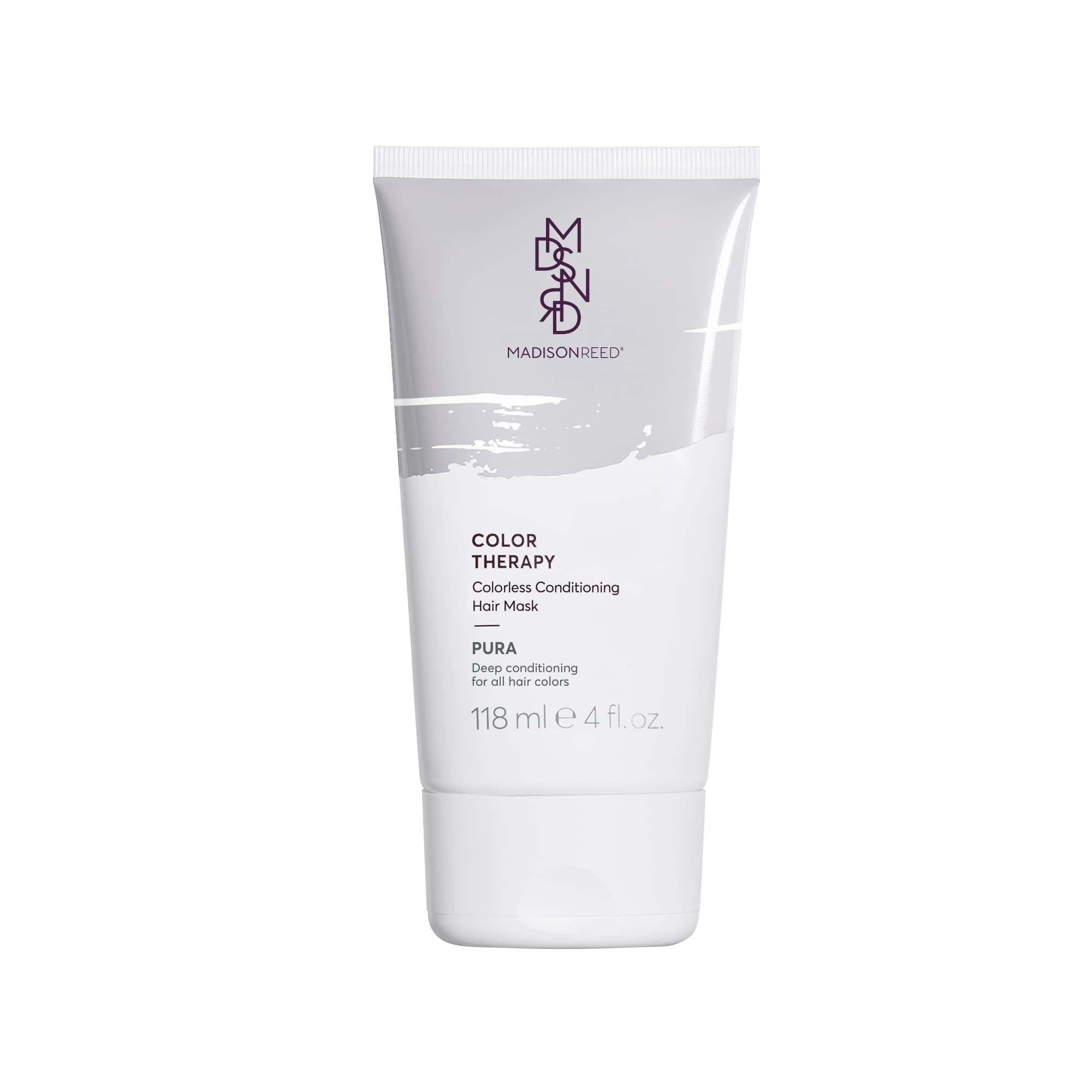 Madison Reed Color Therapy Pura mask application showing in-shower hydration.