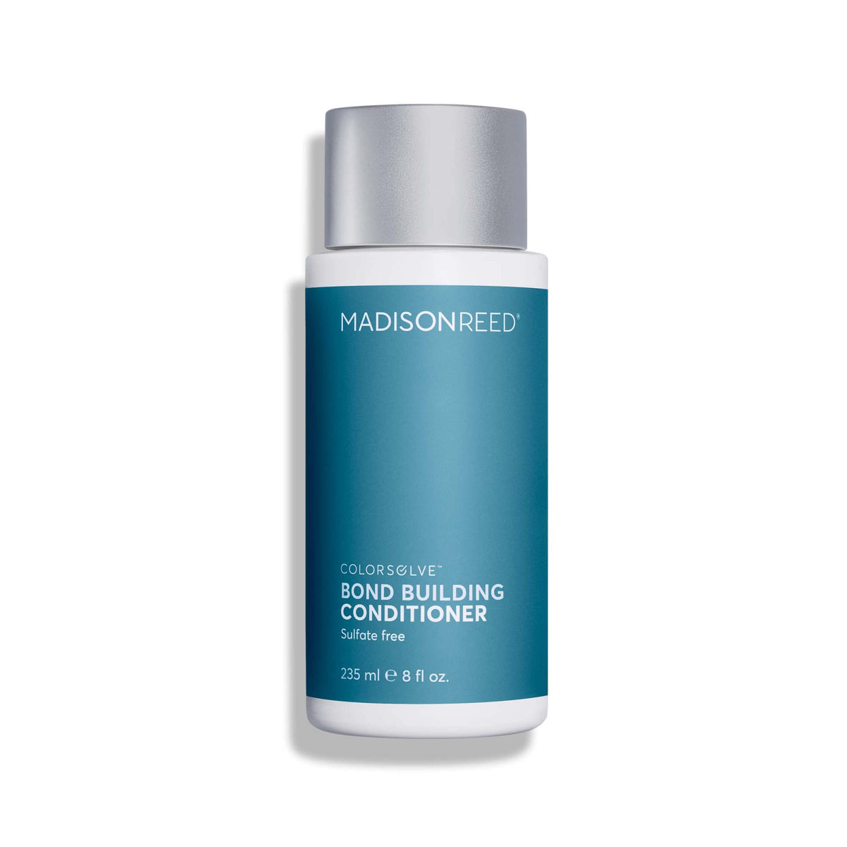 Madison Reed ColorSolve Bond Building Conditioner bottle front—color-safe hydration for fragile hair.
