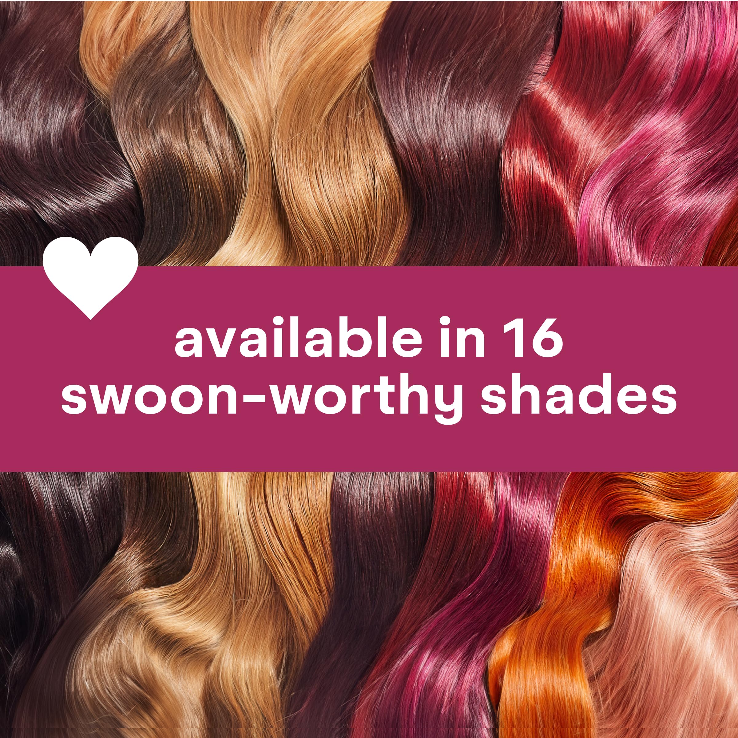 Madison Reed colorwonder finished-shine hair showcases glossy, vibrant result after color.