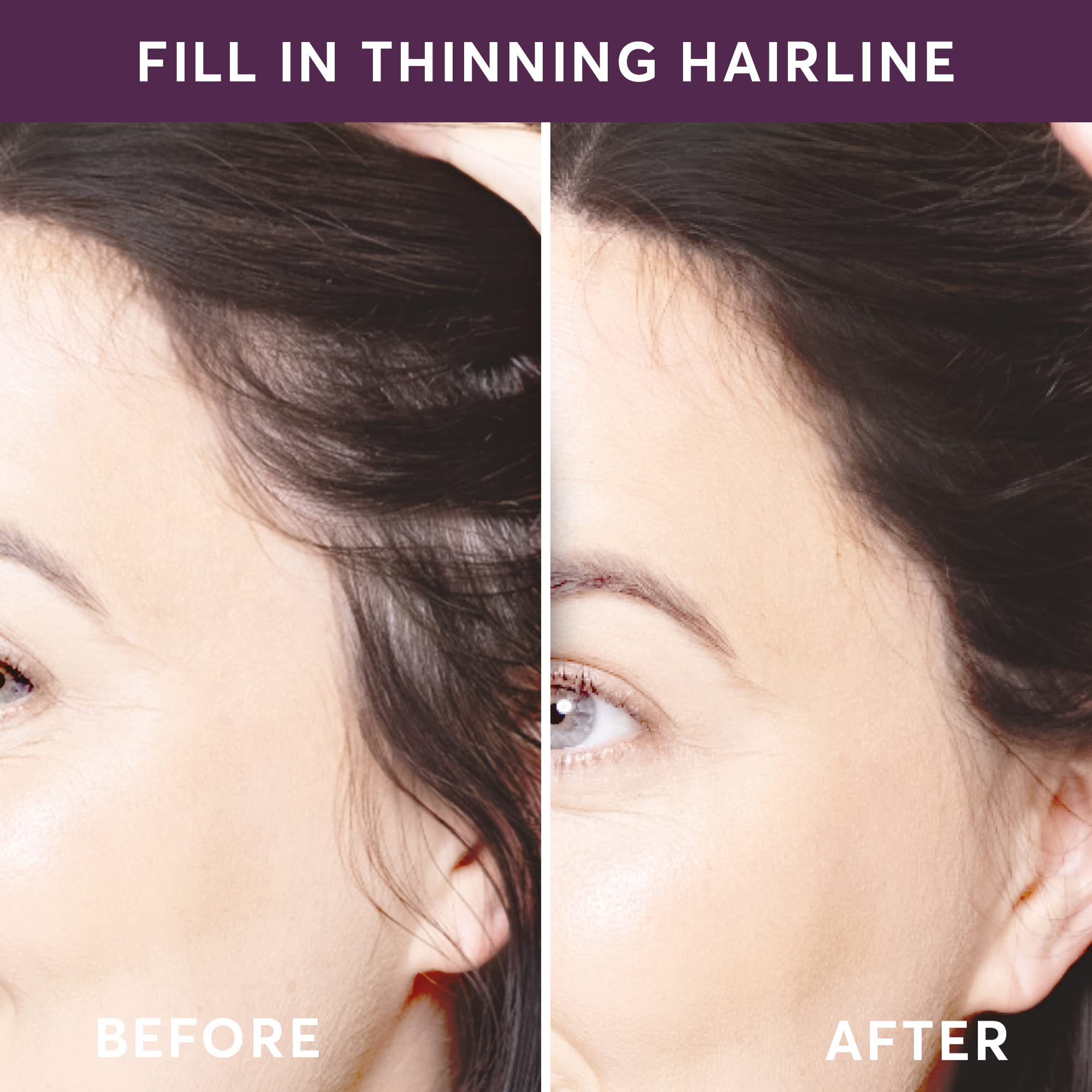 Madison Reed hairline illusion for subtle coverage at thinning areas.