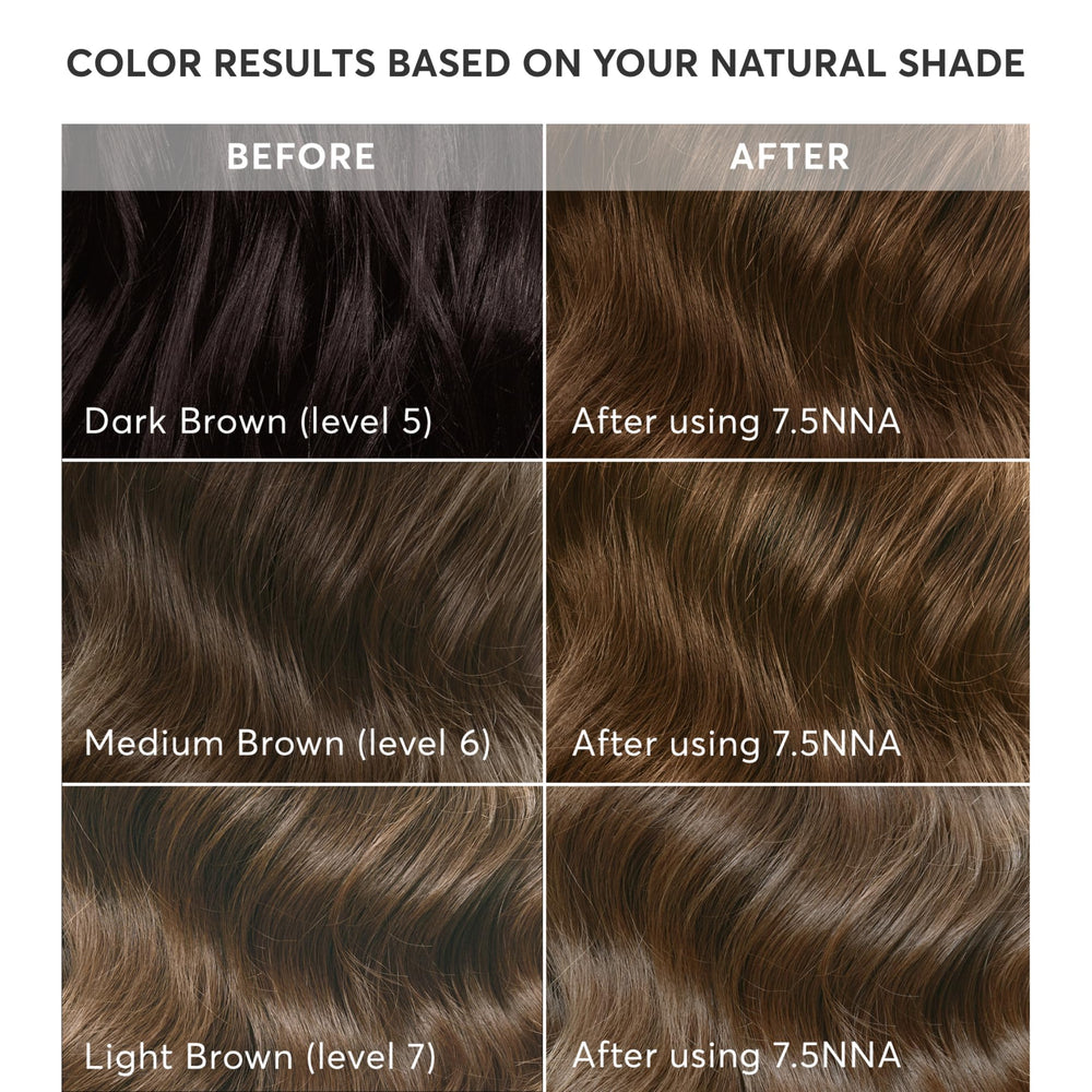 Madison Reed Radiant 7.5NNA conditioner-like cream nourishes while coloring.