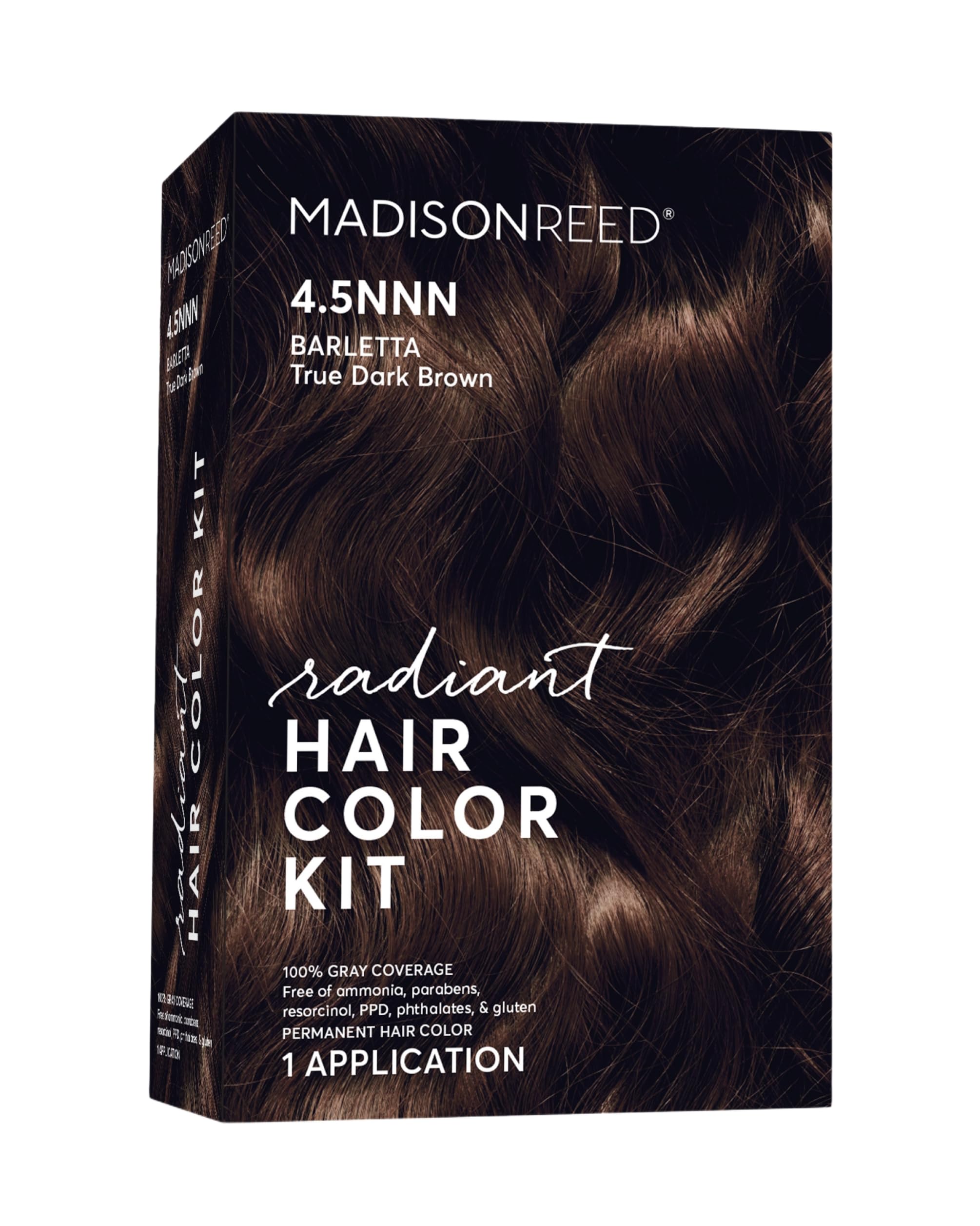 Madison Reed Radiant Barletta Brown bottle for easy color application and gray coverage.