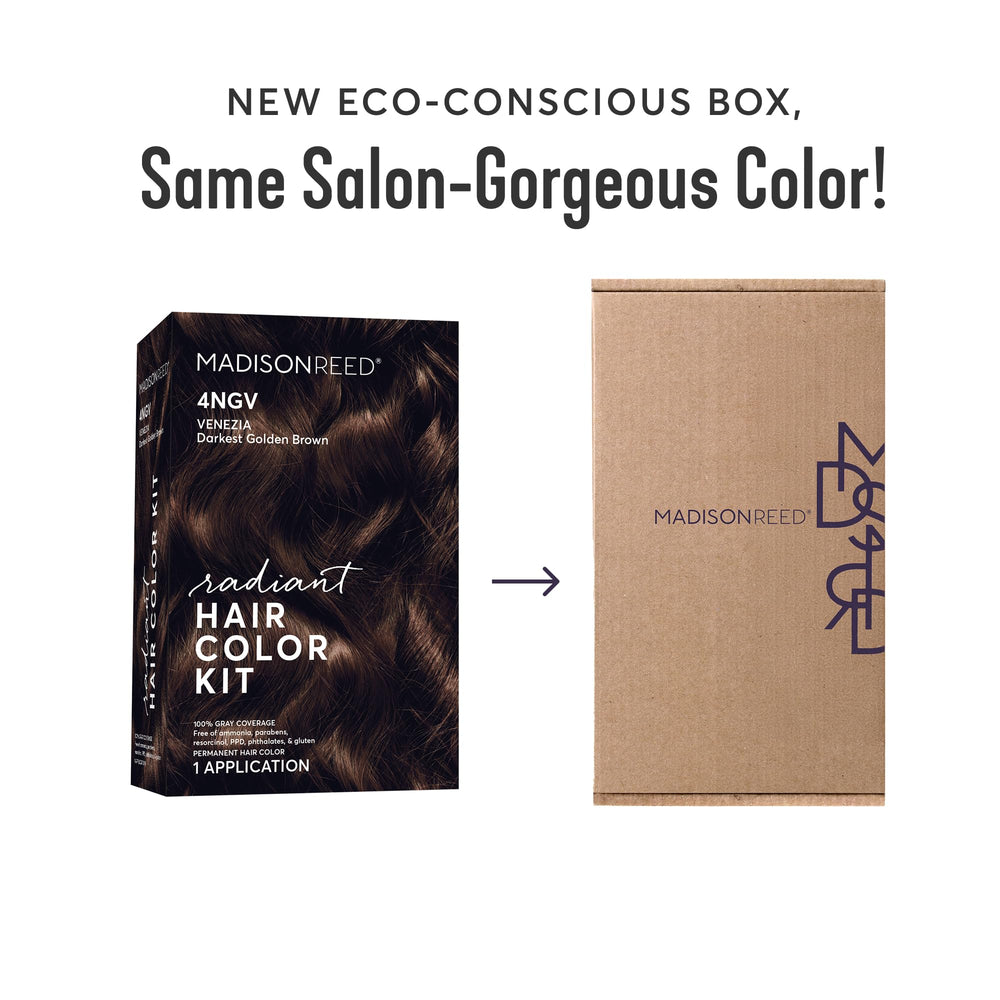 Madison Reed Radiant color cream mix highlights quick even color development.
