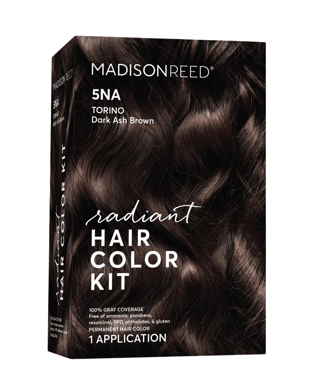 Madison Reed Radiant Color Kit 5NA box provides at-home gray coverage.