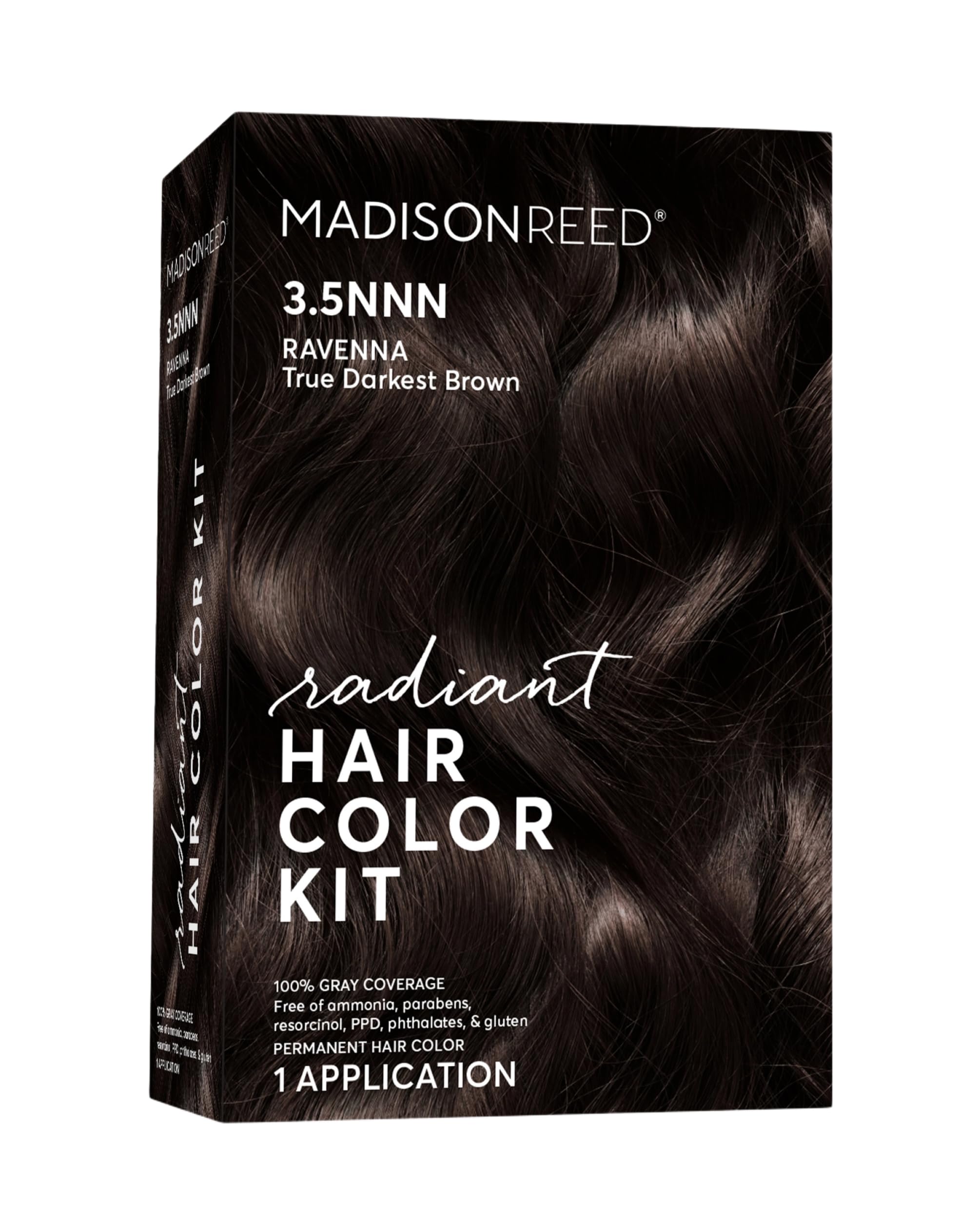 Madison Reed Radiant Color Kit bottle-cap in Ravenna Brown for smooth gray coverage