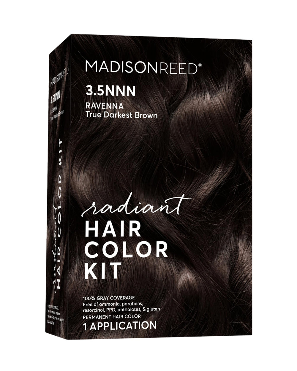 Madison Reed Radiant Color Kit bottle-cap in Ravenna Brown for smooth gray coverage
