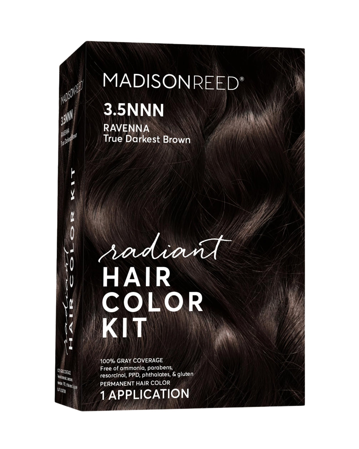 Madison Reed Radiant Color Kit bottle-cap in Ravenna Brown for smooth gray coverage