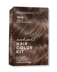 Madison Reed Radiant Color Kit box with 7NVA light smoky brown for gray coverage