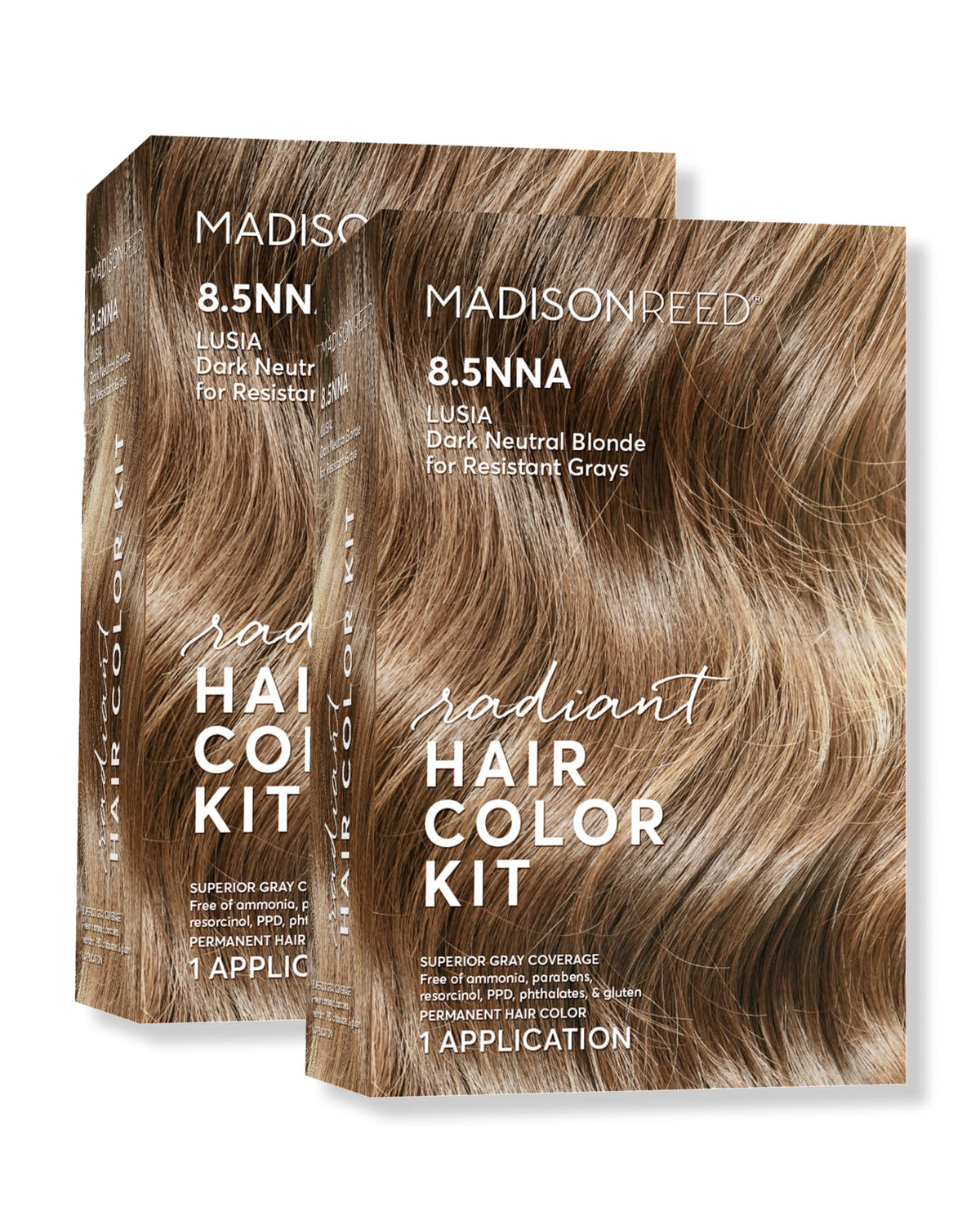 Madison Reed Radiant Color Kit box front showcasing packaging for at-home color