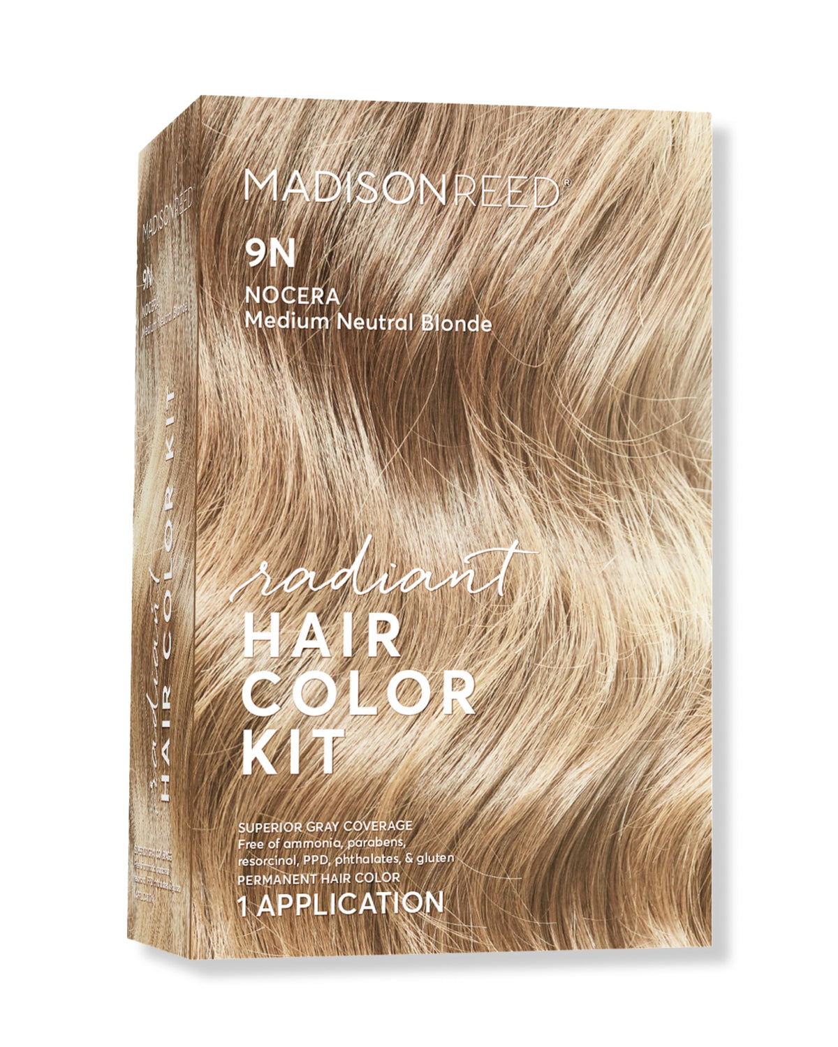 Madison Reed Radiant Color Kit box showcases salon-grade color at home
