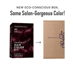 Madison Reed Radiant Color Kit contents laid out for easy at-home color application.