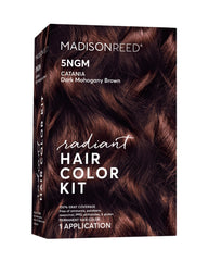 Madison Reed Radiant color kit bottle shows precise gray coverage capability