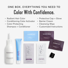 Madison Reed Radiant color cream bottle ready for mixing