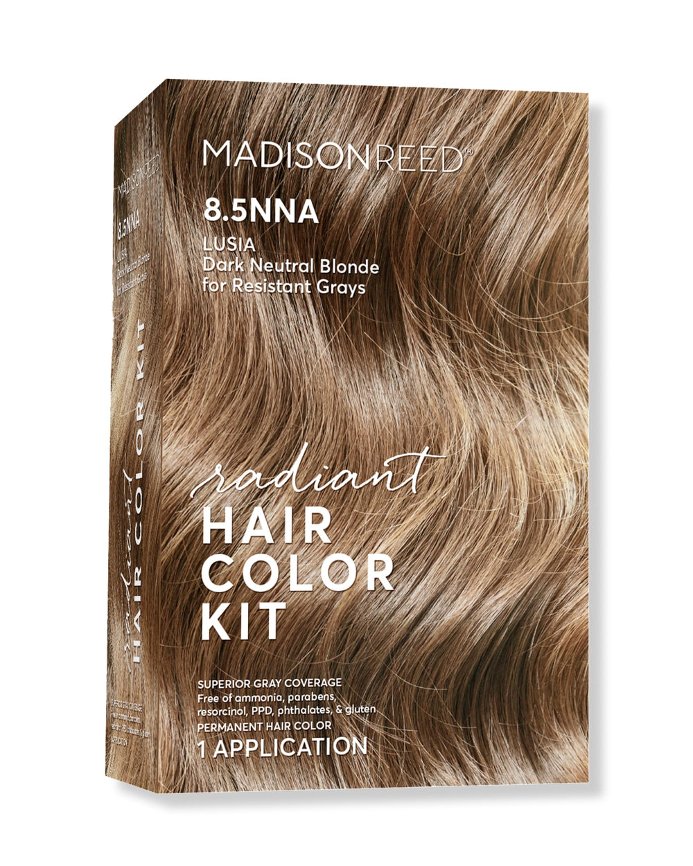 Madison Reed Radiant Color Kit Lusia box shows complete kit for effortless at-home coloring