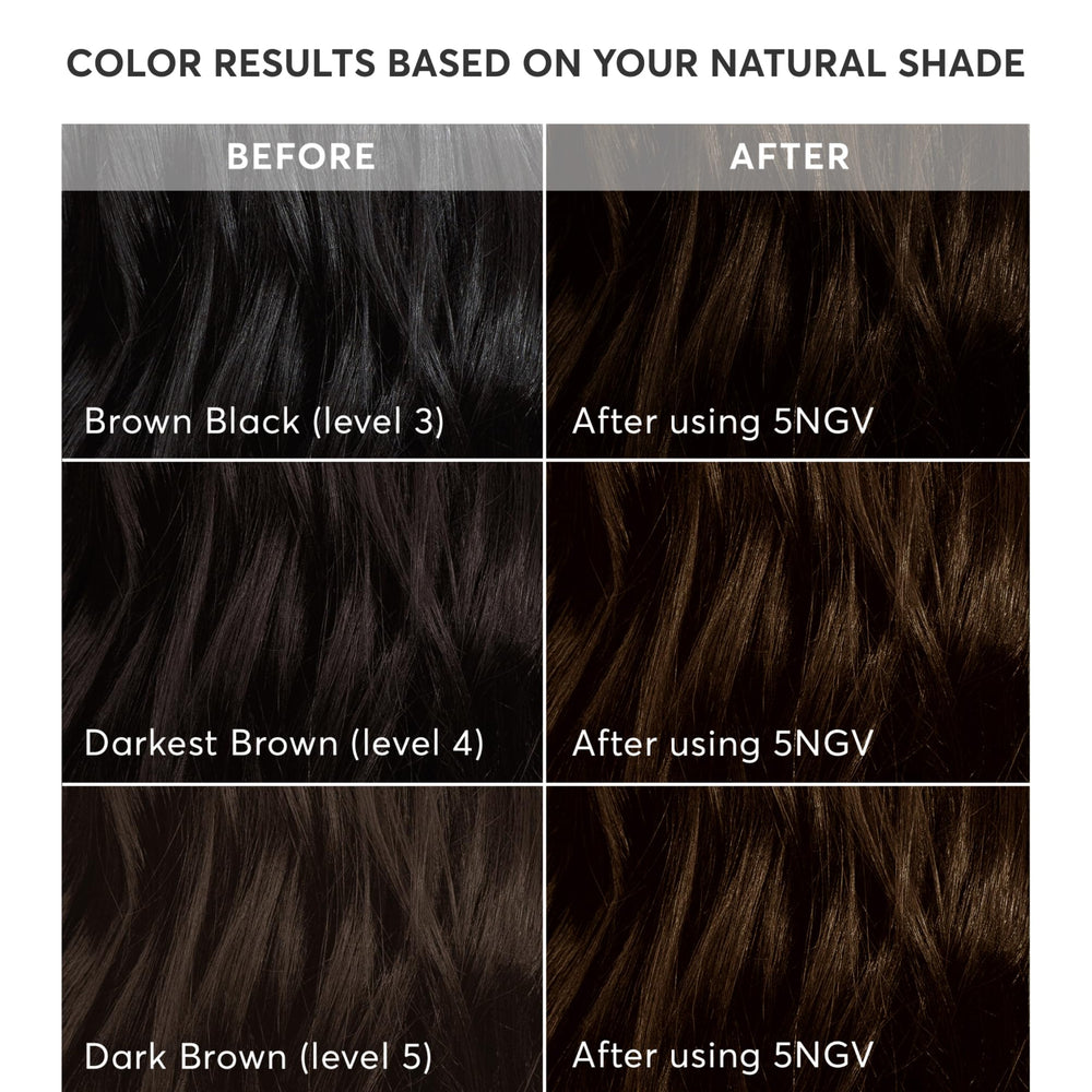 Madison Reed Radiant Color Kit Napoli Brown protective gloves support tidy color process.
