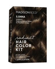 Madison Reed Radiant Color Kit packaging demonstrates salon-grade color at home