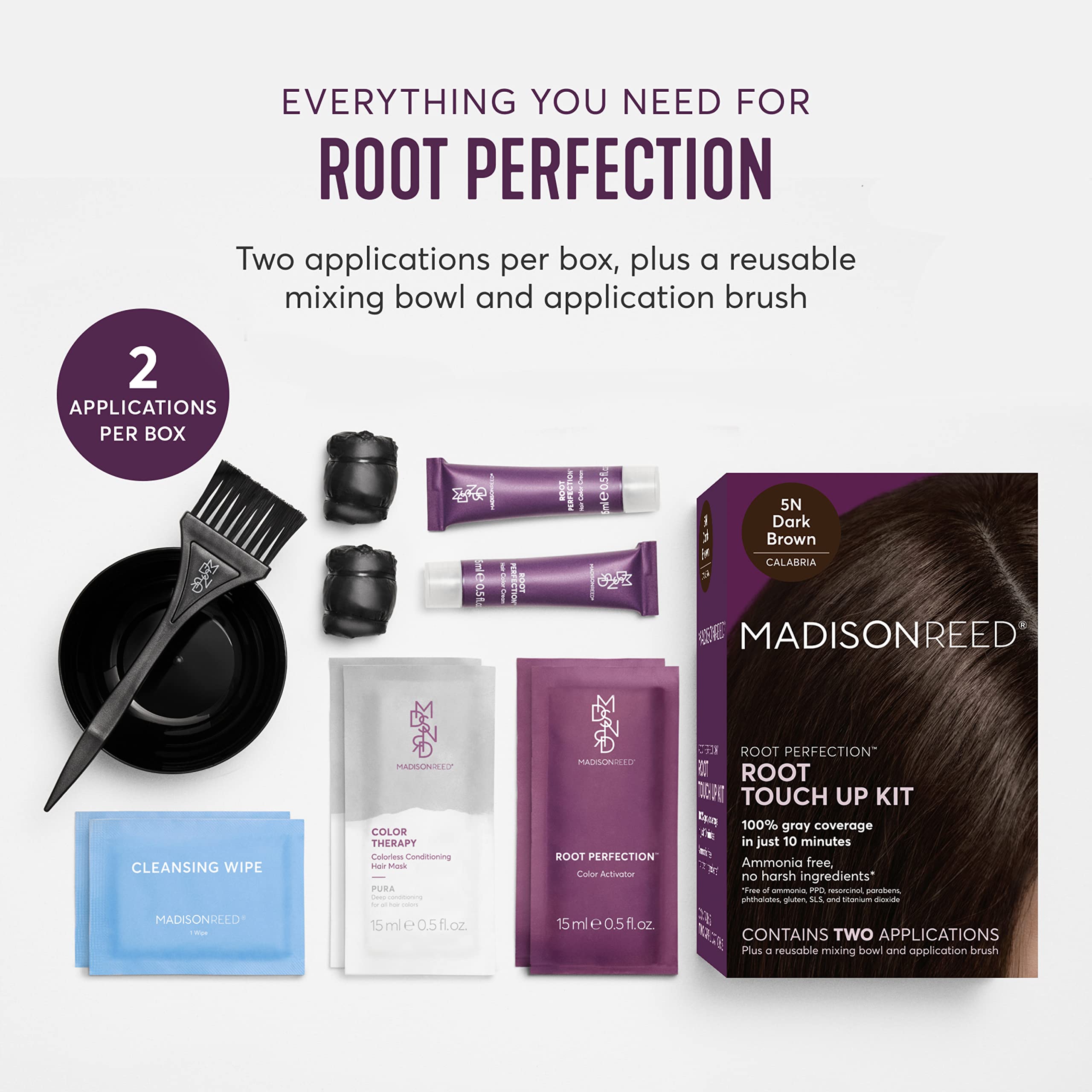 Madison Reed Root Perfection 10-minute application demonstration for quick roots