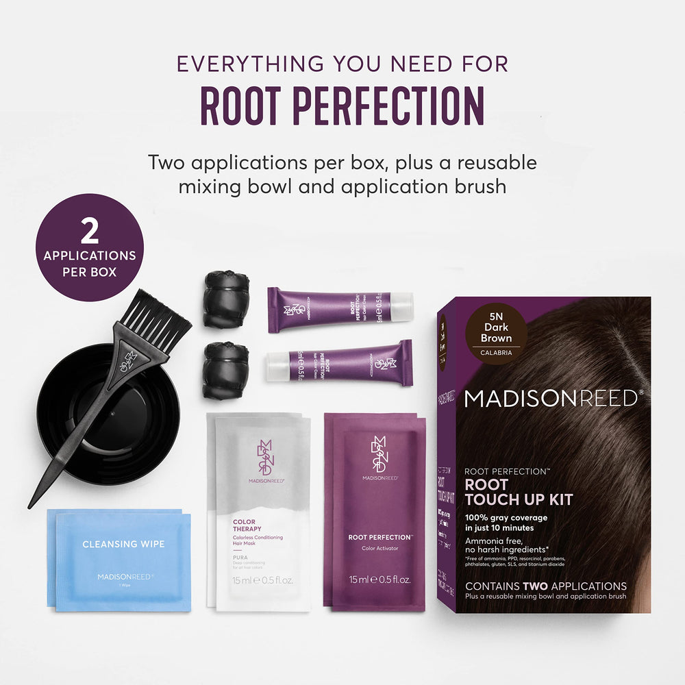 Madison Reed Root Perfection 10-minute application demonstration for quick roots