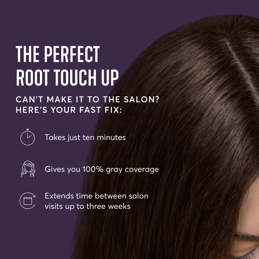 Hair-care ingredients keratin, argan oil, and ginseng in Root Perfection