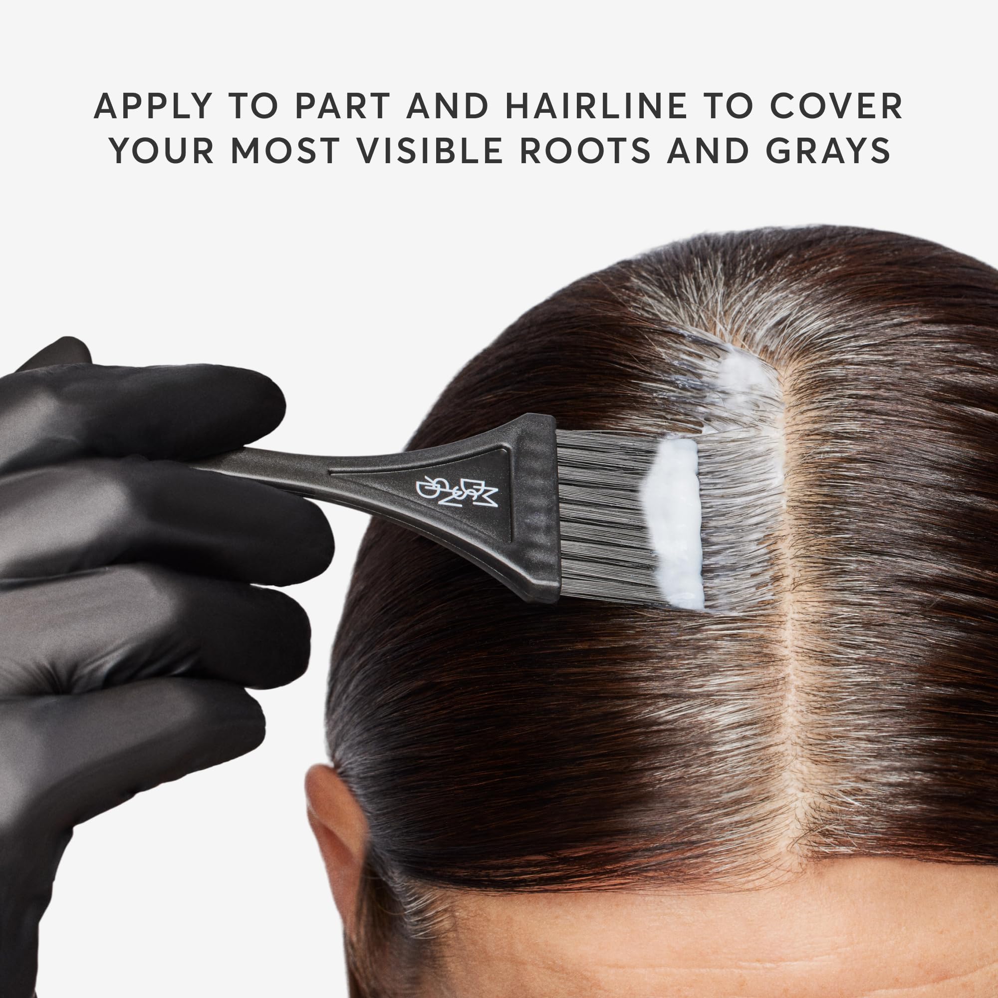 Madison Reed Root Perfection model hair showing natural blend with salon-ready color.