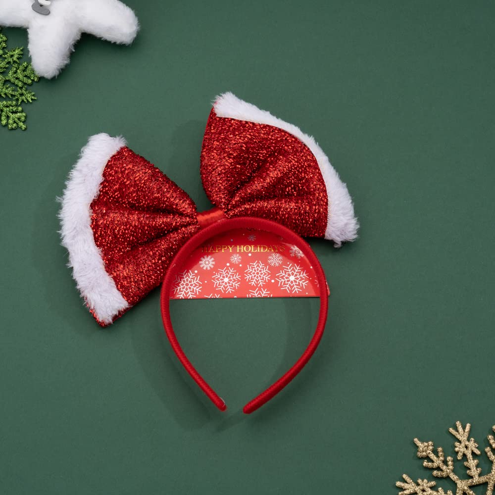 Madison Tyler holiday look with bow headband pairs well with outfits for joyful events.