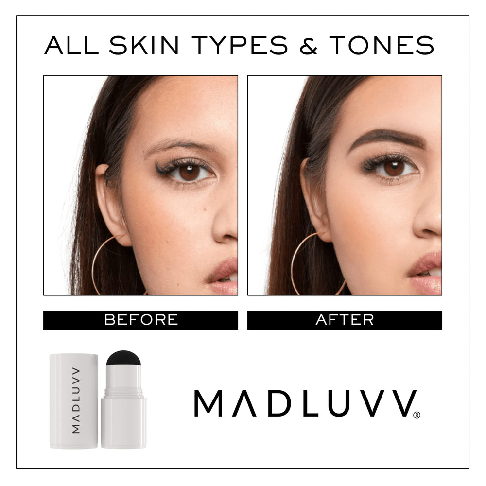 MADLUVV Brow Stamp Refill inside-cap pigment twist-release
