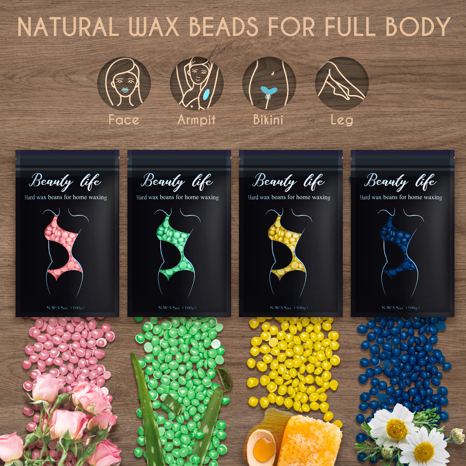 Madors pre and post spray bottles for prep and skin soothing during waxing
