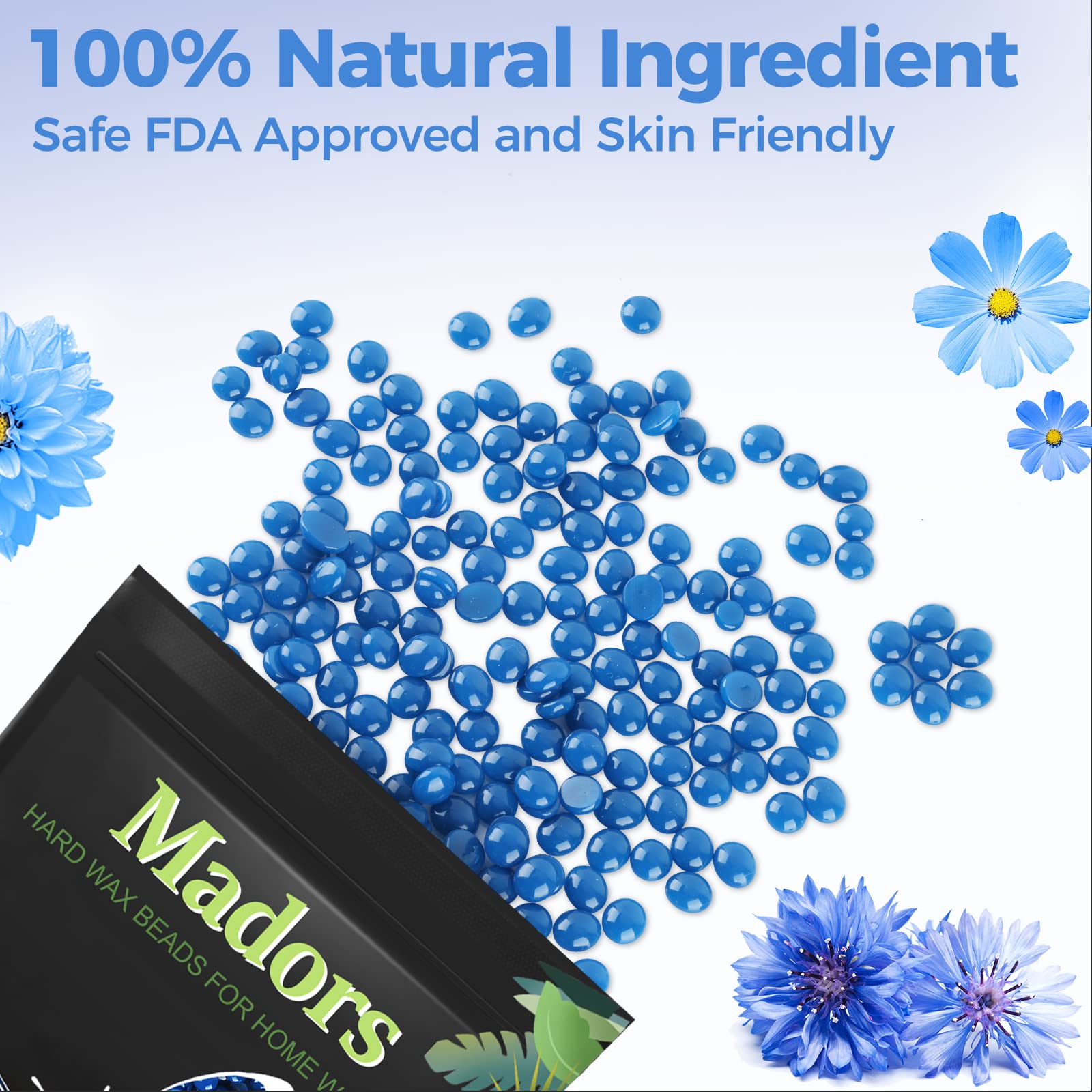 Madors wax applicator sticks included for precise, clean wax application