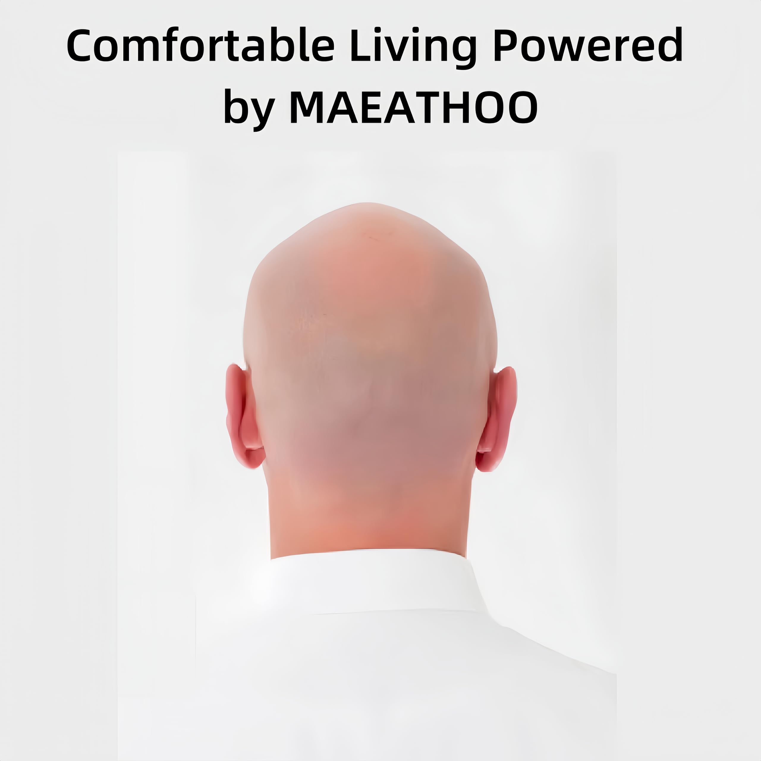 MAEATHOO five-head shaver compatibility close-up—seamless shave design.