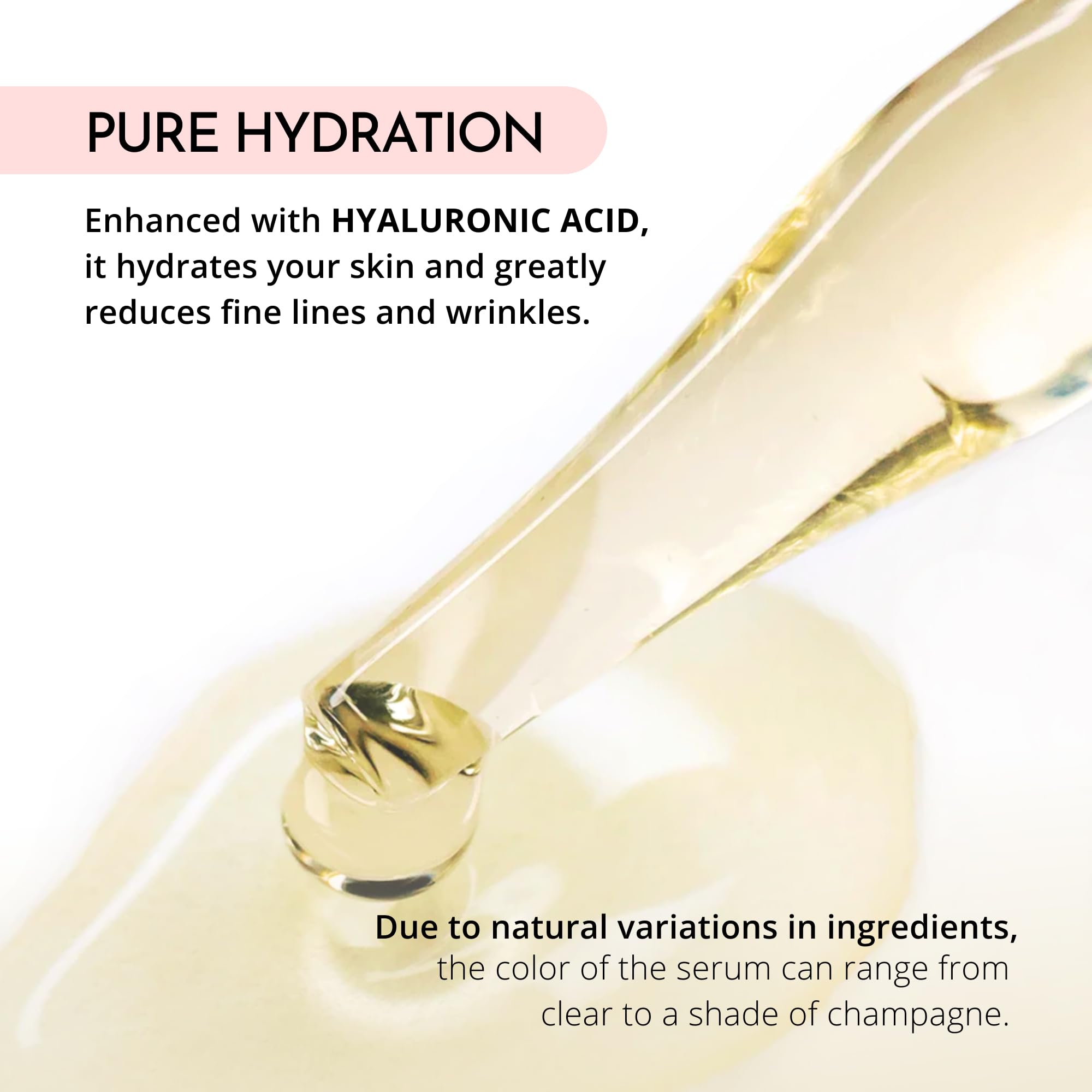 MAELOVE Glow Maker bottle label highlights 15% L-ascorbic acid for brightening.