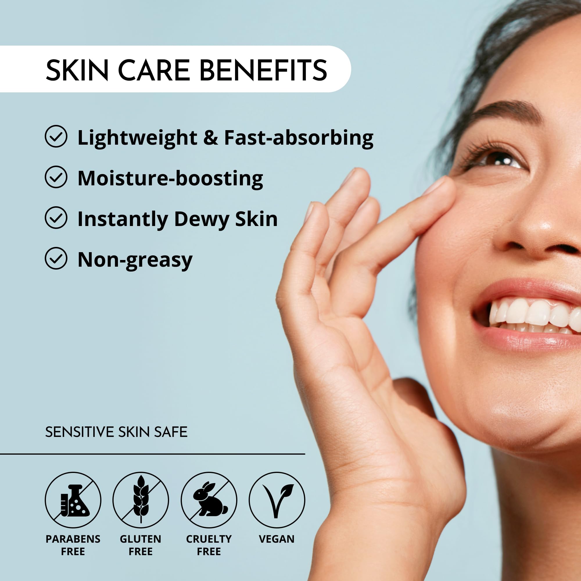 Maelove Hydrator ingredients hyaluronic acid highlight moisture retention and plump-looking skin