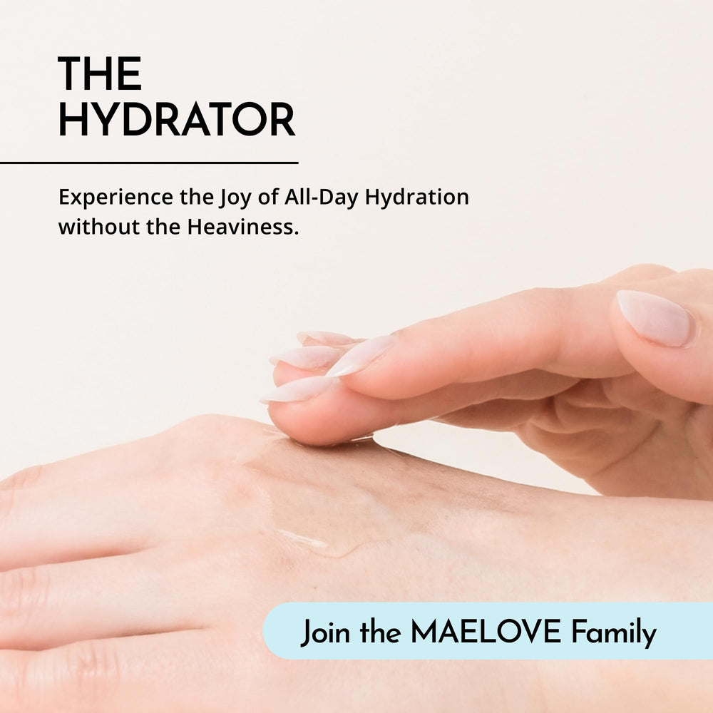 Maelove Hydrator packaging box shows vegan, cruelty-free USA-made quality