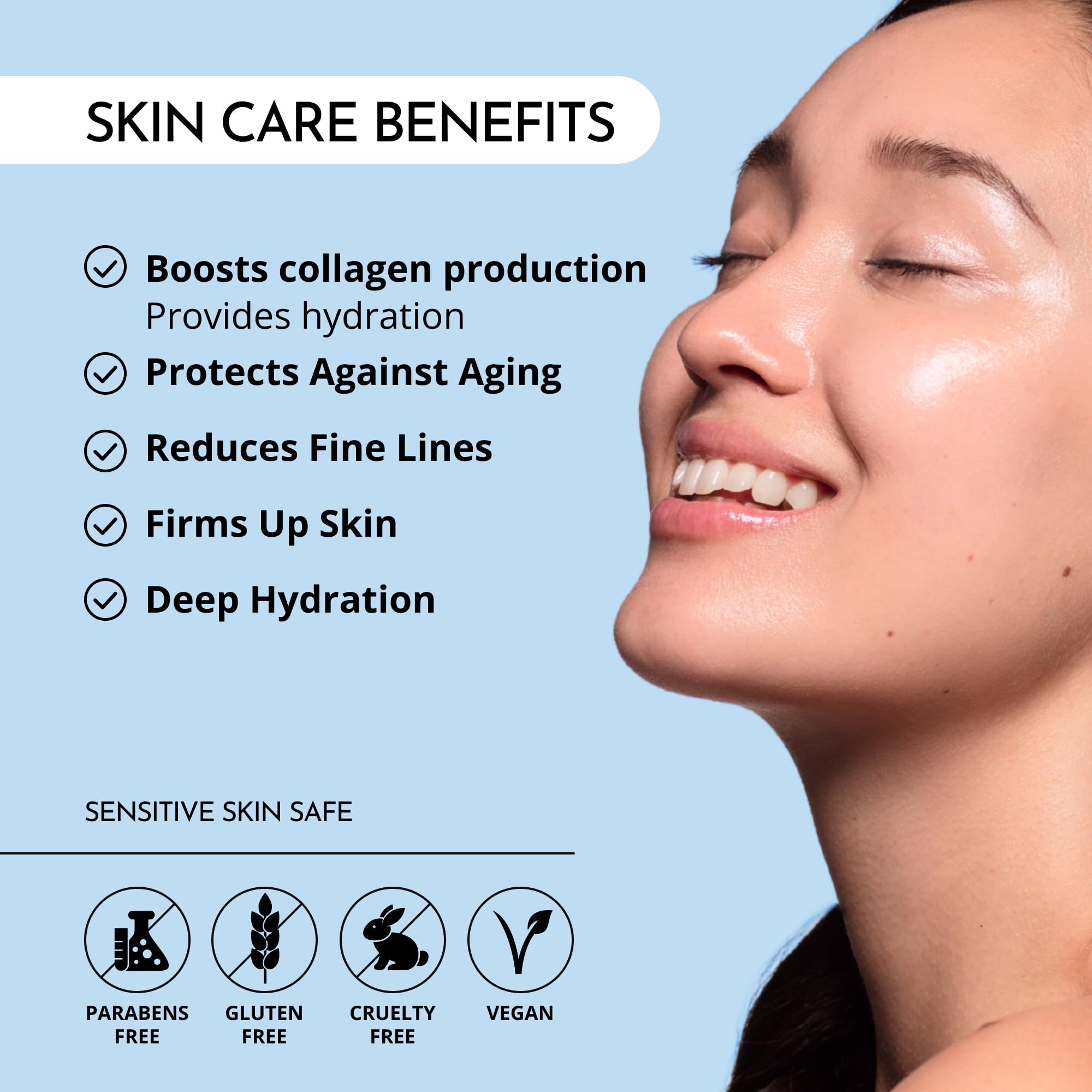 MAELOVE Peptide Squad Serum texture close-up shows silky hydration