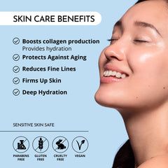 MAELOVE Peptide Squad Serum texture close-up shows silky hydration