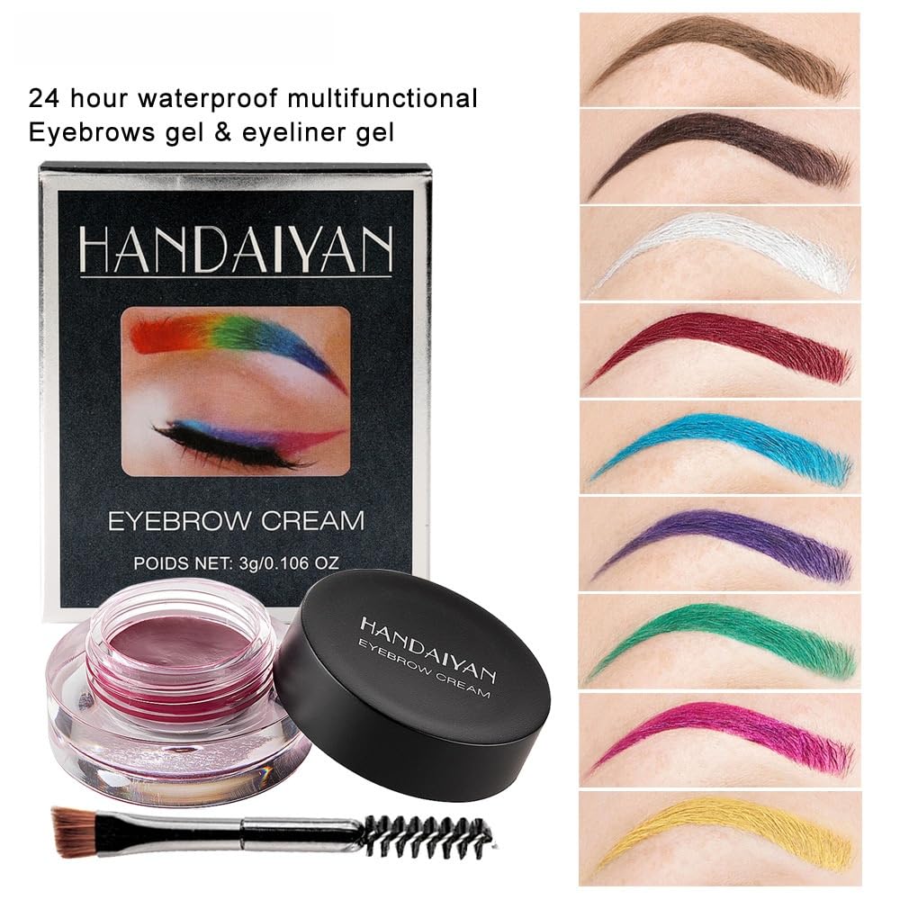 MAEPEOR waterproof brow pomade delivers all-day wear through workouts.