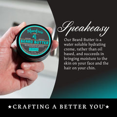 Maestro's Classic Beard Butter travel packaging ideal for on-the-go moisture during days.
