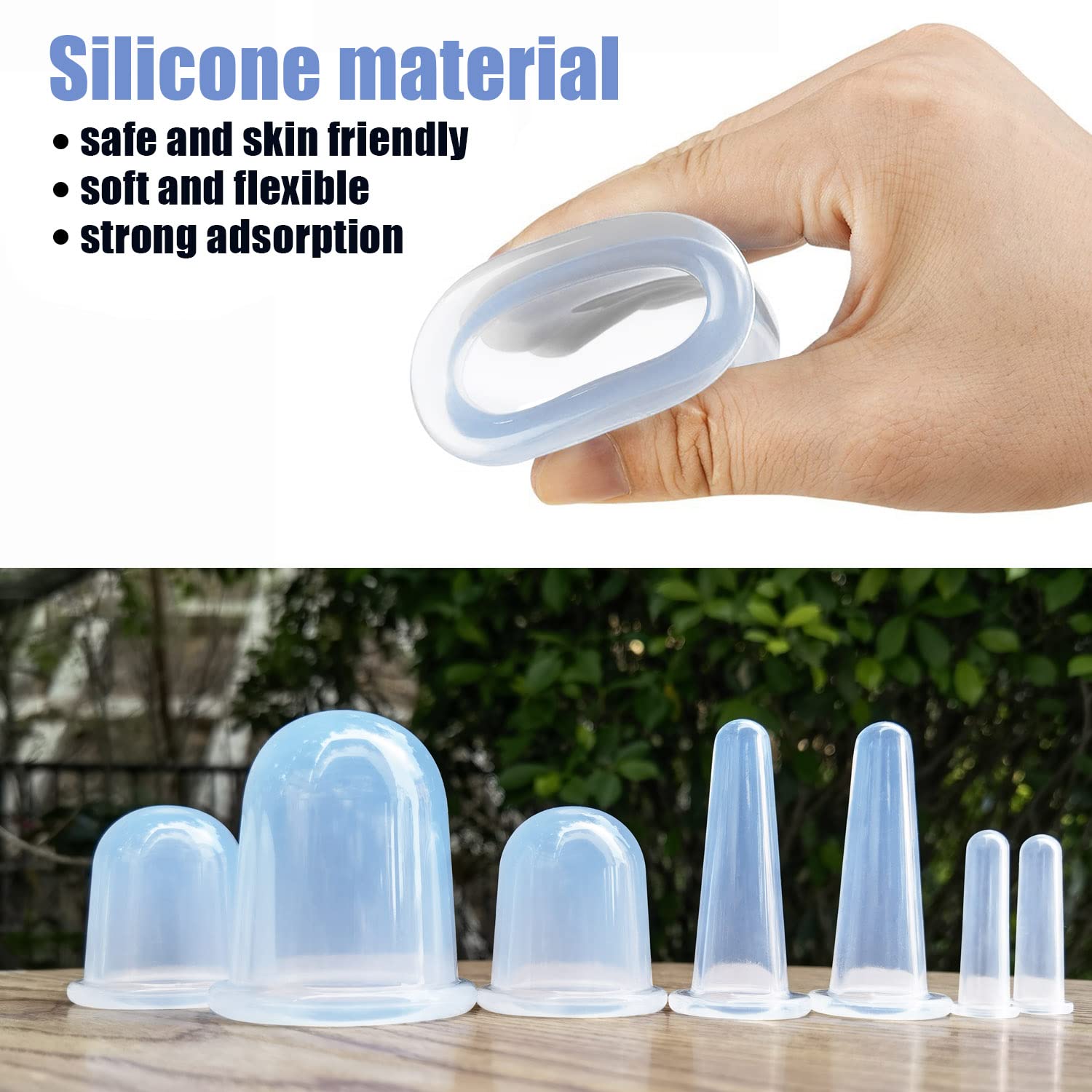 MAFLY eye cups close-up—compact tool for soothing under-eye massage.